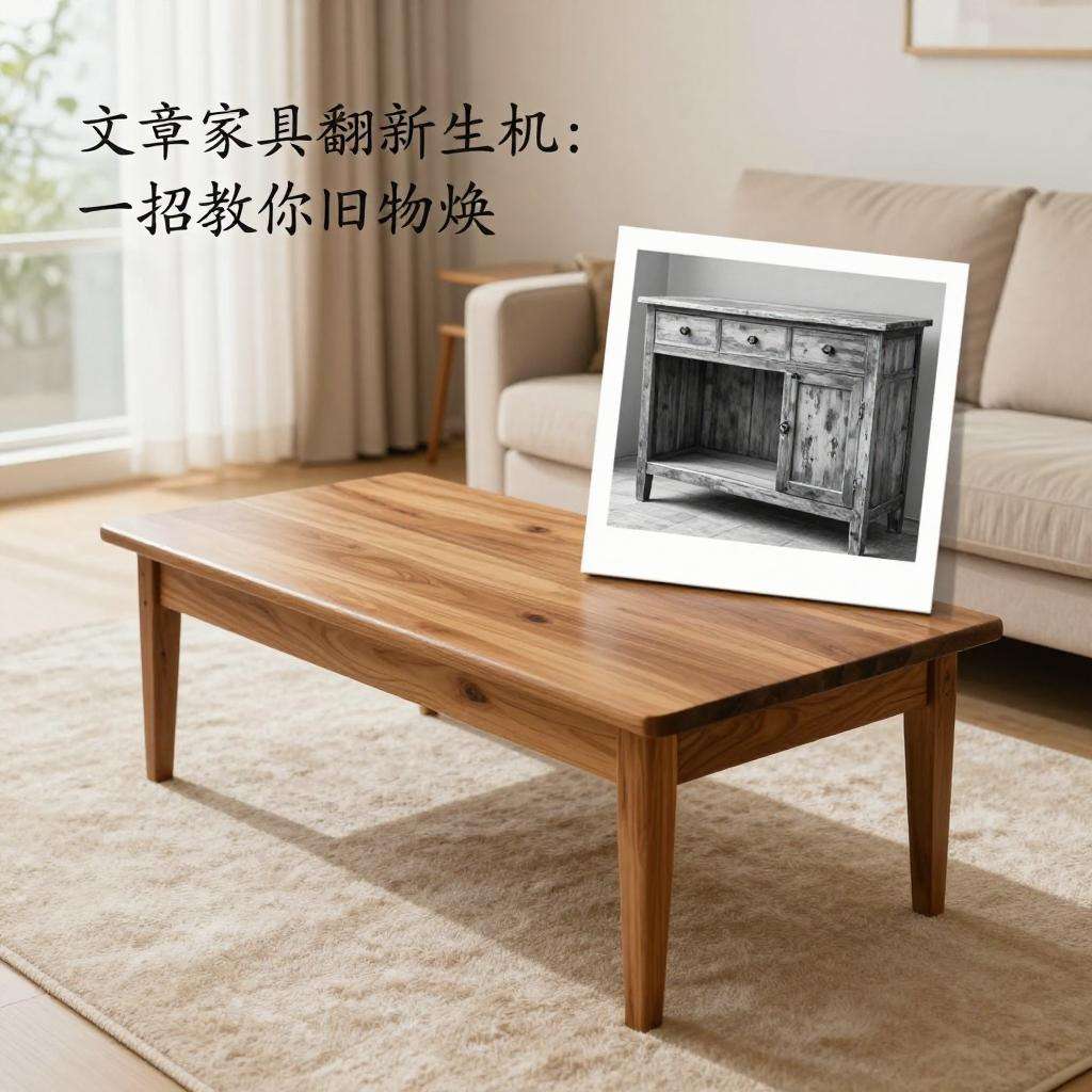 文章家具翻新生机：一招教你旧物焕新颜