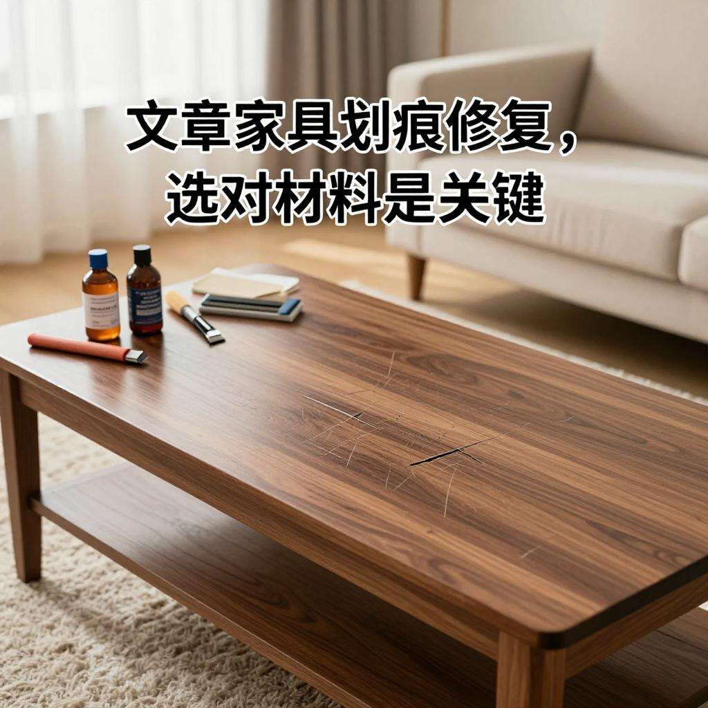 文章家具划痕修复，选对材料是关键