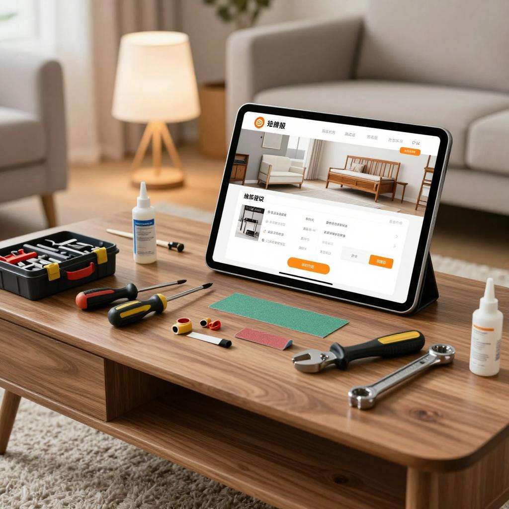 便捷线上家具维修平台让修理变得更简单
