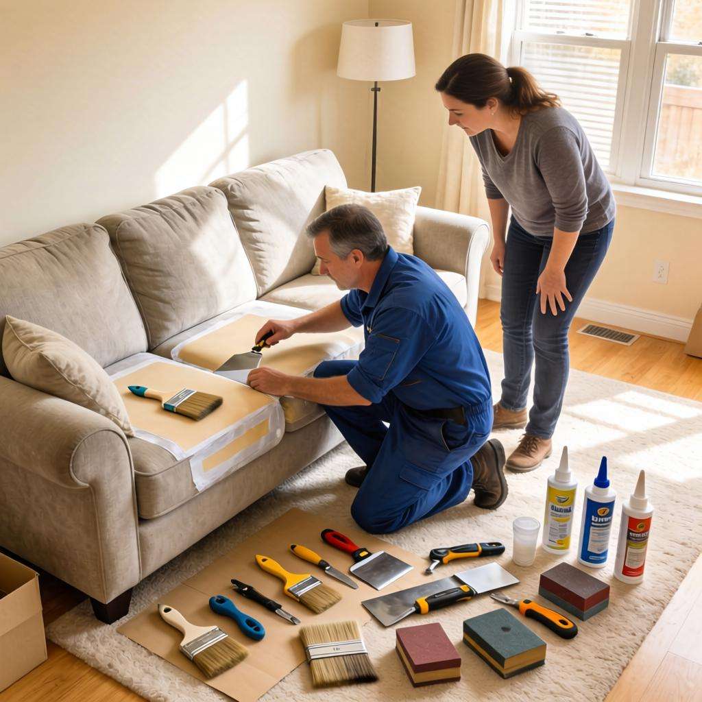 家具修复攻略，快速找到专业上门维修师傅的便捷方法第一张图