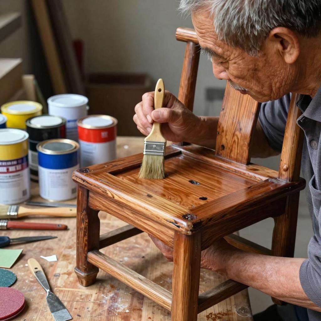 传统与现代交融，河源旧家具翻新焕发新生的工艺探索