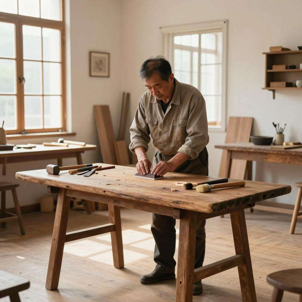 传统与现代交融，河源旧家具翻新焕发新生的工艺探索第一张图