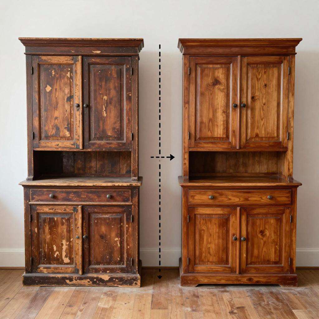 传统与现代交融，河源旧家具翻新焕发新生的工艺探索第二张图