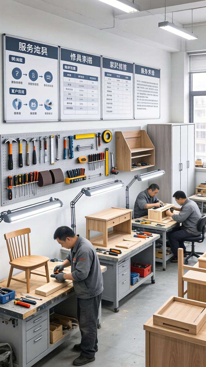 揭秘家具维修售后高效服务系统，提升满意度与降低运营成本第一张图