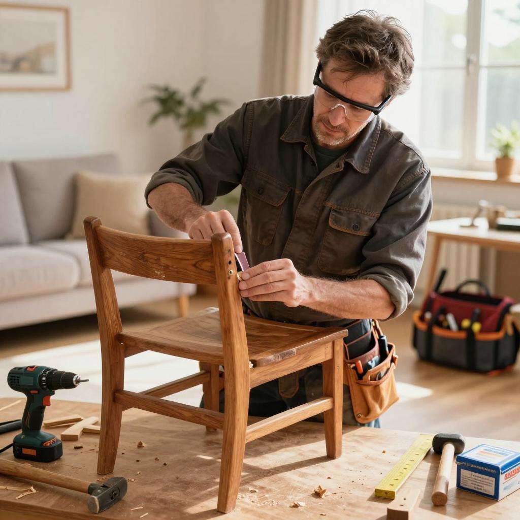 巧匠焕新家具秘诀：旧物修缮实现新生，解决居家烦恼第一张图