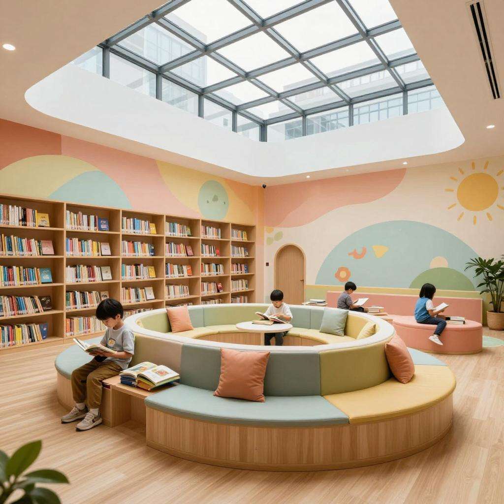儿童阅读空间软包定制：新华路街道工业园区专属设计