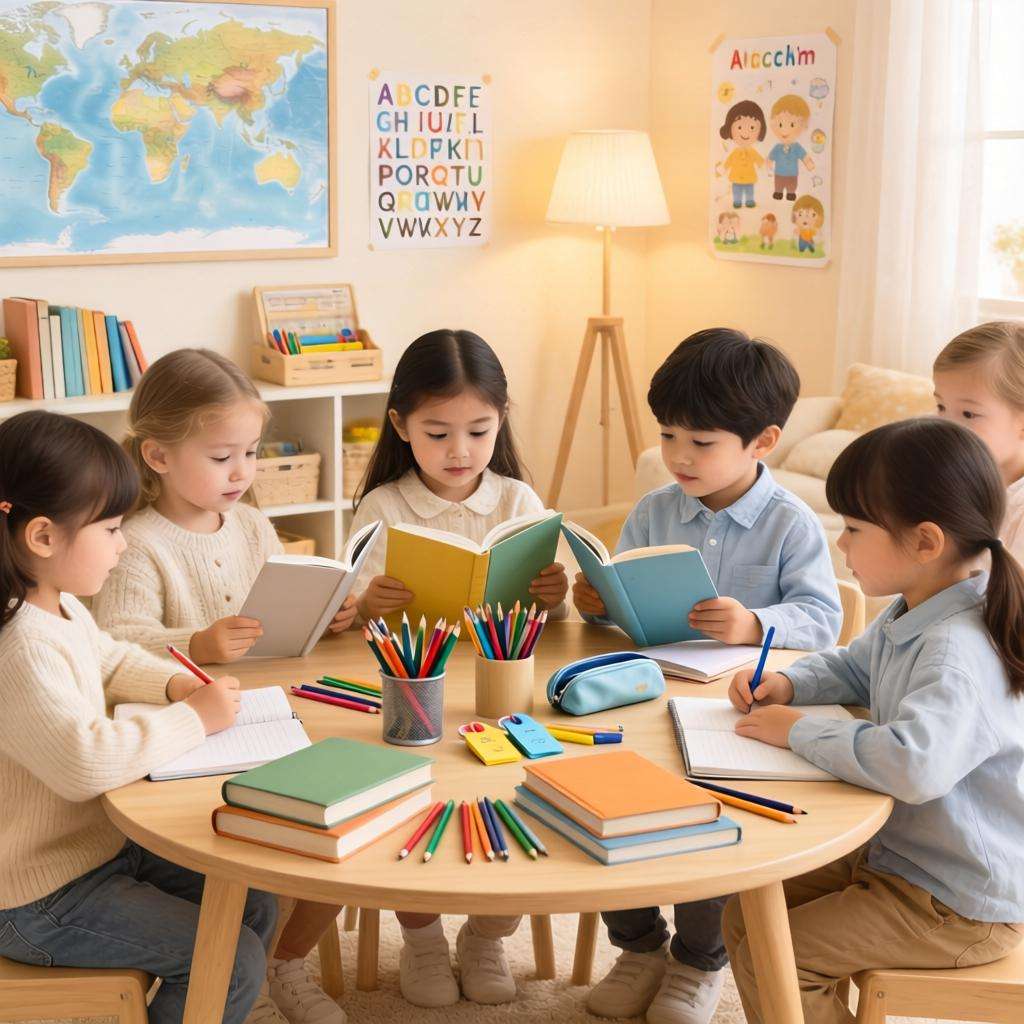 定制服务：上钢新村街道儿童阅读小组讨论室第一张图