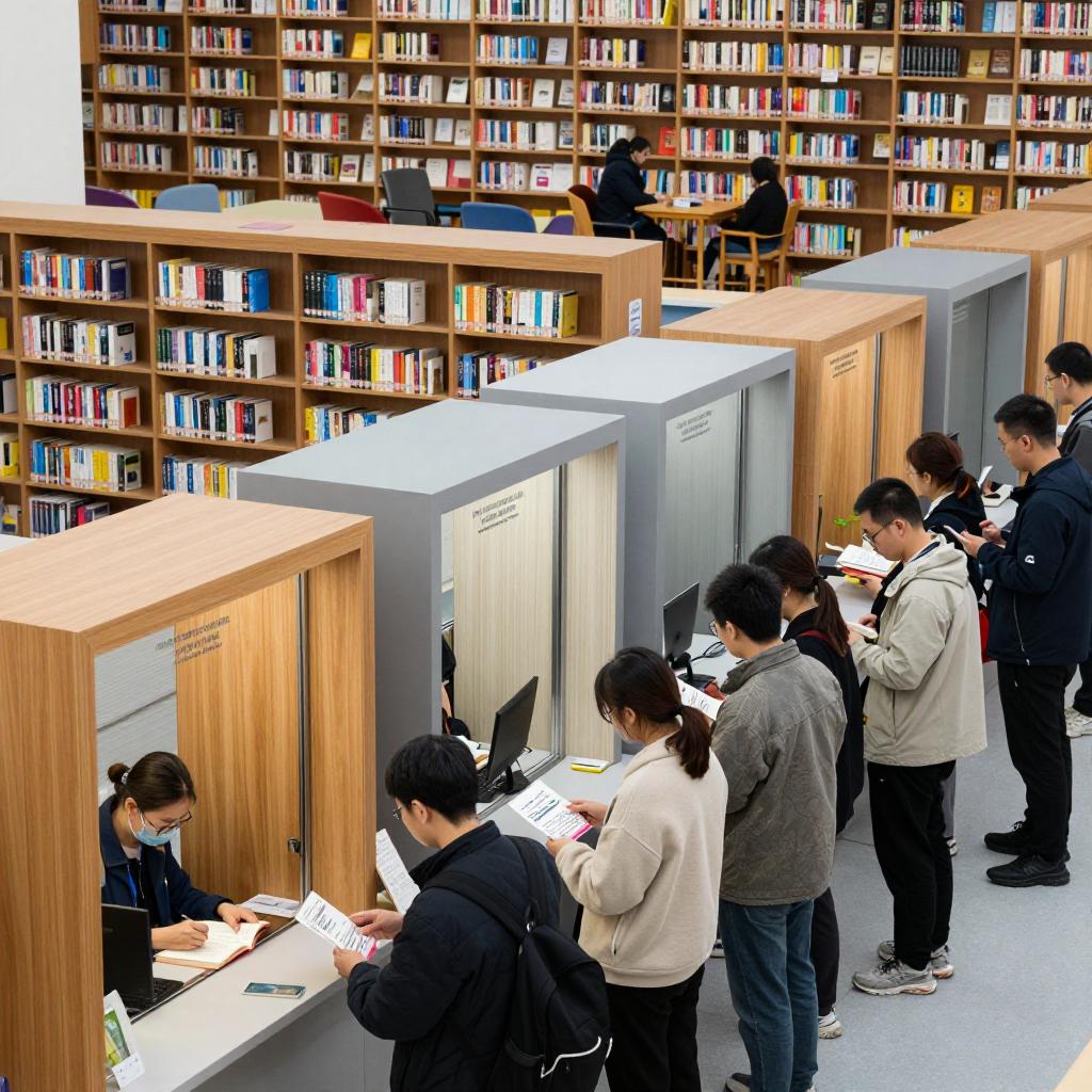 杭州地区图书馆：区级借阅台个性化定制第一张图