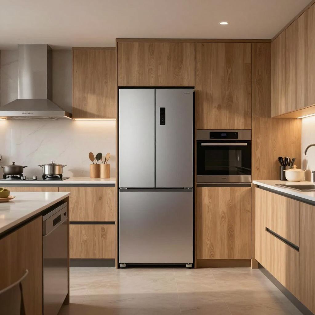 谁说纯平全嵌冰箱一定要牺牲容量？！第一张图