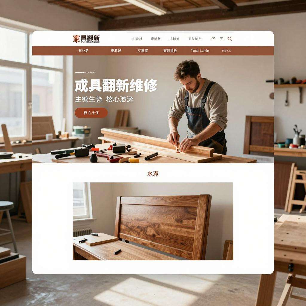 文章家具翻新攻略：木靠背维修，轻松焕新家之魂