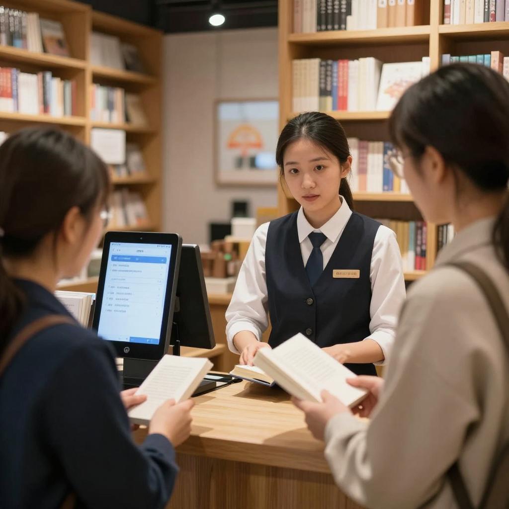 康桥镇 200㎡书店前台定制服务第一张图
