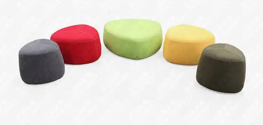 杭州上城区，为学术图书馆休闲区定制沙发