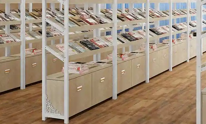 金汇镇书店改造：定制古籍风格收银台