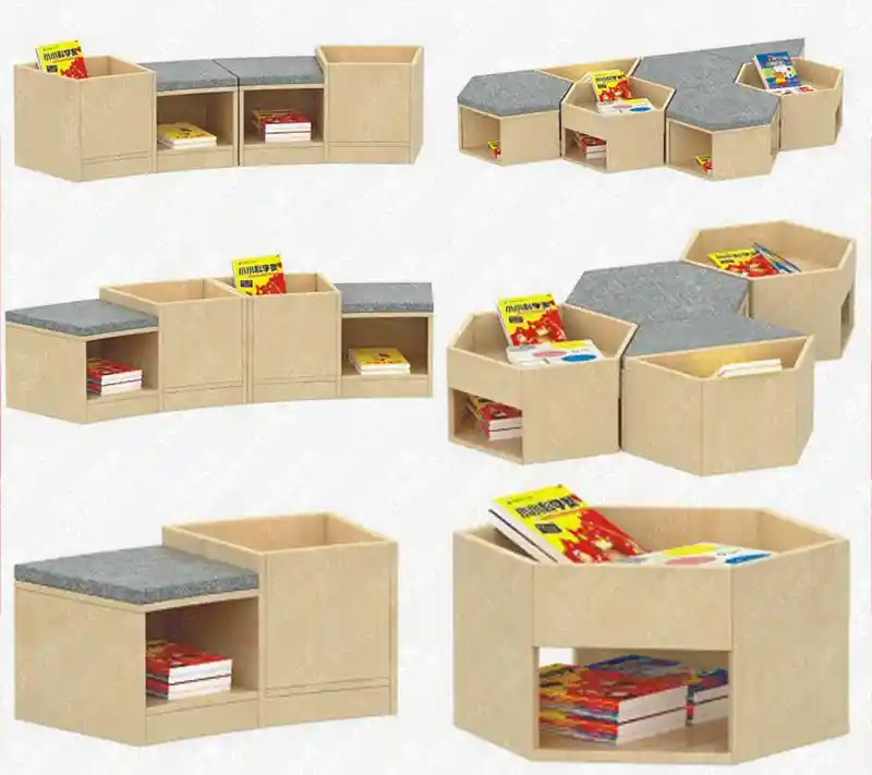 北蔡镇阅读空间定制：专业台阶式椅子设计