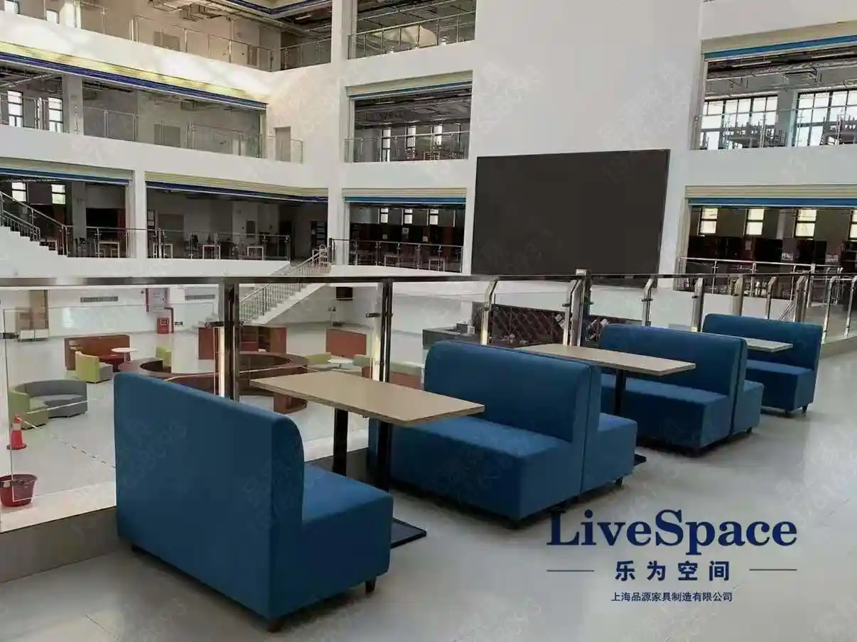 姑苏区文化空间定制：多功能书屋咖啡桌椅设计